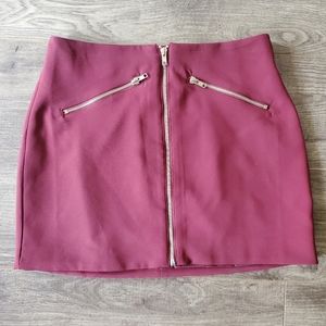 Forever 21 maroon skirt,  size M